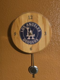 Dodgers Wall Clock