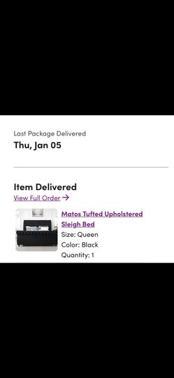 Matos tufted upholstered sleigh bed rosdorf park deals