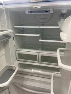 Kitchen aid white french door refrigerator -free delivery -120 day warranty