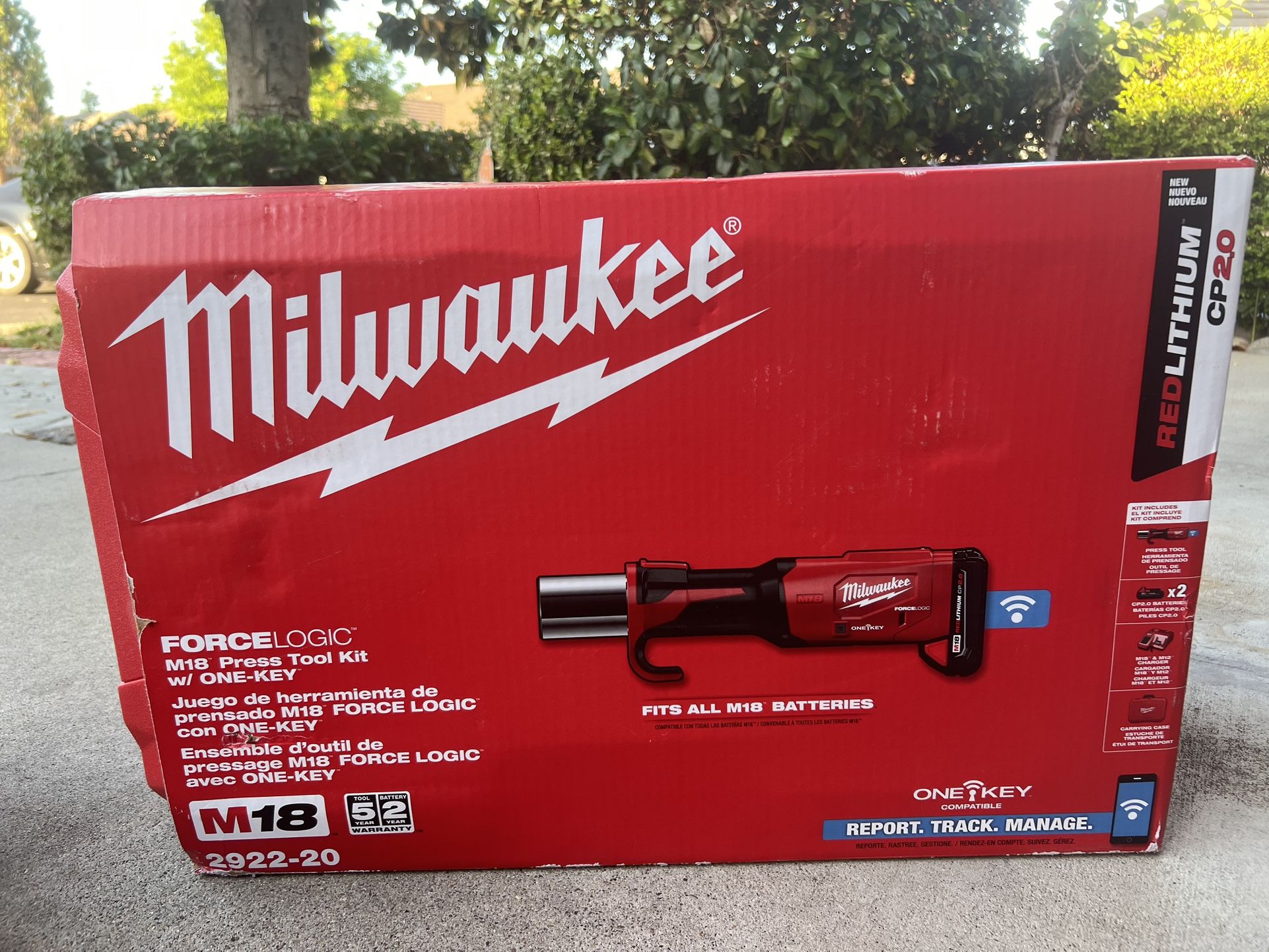 Milwaukee Press Tool Kit 