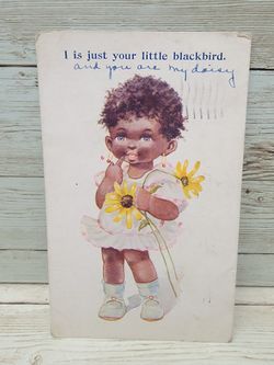 Vintage Americana Postcard Postmarked 1930