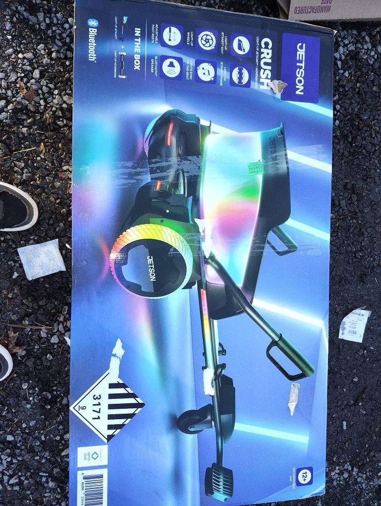 Jetson Crush Bluetooth Speaker And Hoverboard/Jetkart