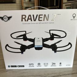 NEW In Box Raven 2 Drone with GPS and Wi-Fi Camera