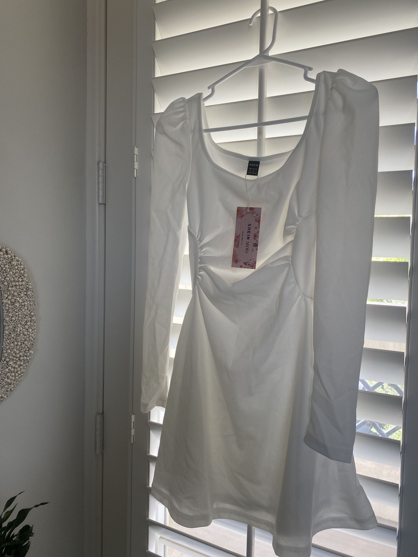 SHEIN White Dress Size XS