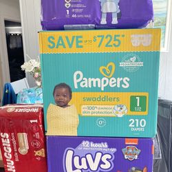 Size 1 Diapers 