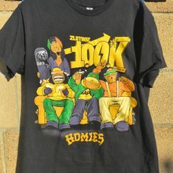 RARE🔥ZUMIES Employee Exclusive 100K Homies T-Shirt Men's Medium 