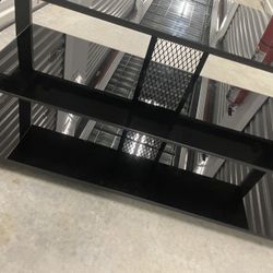 Glass T.V. Stand