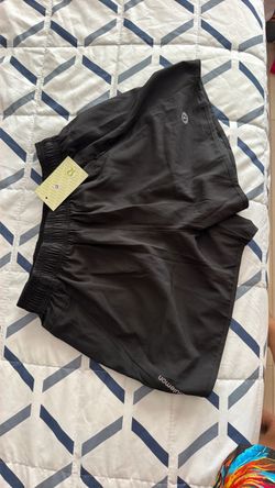 XL Lululemon Black Athletic Shorts with Tags