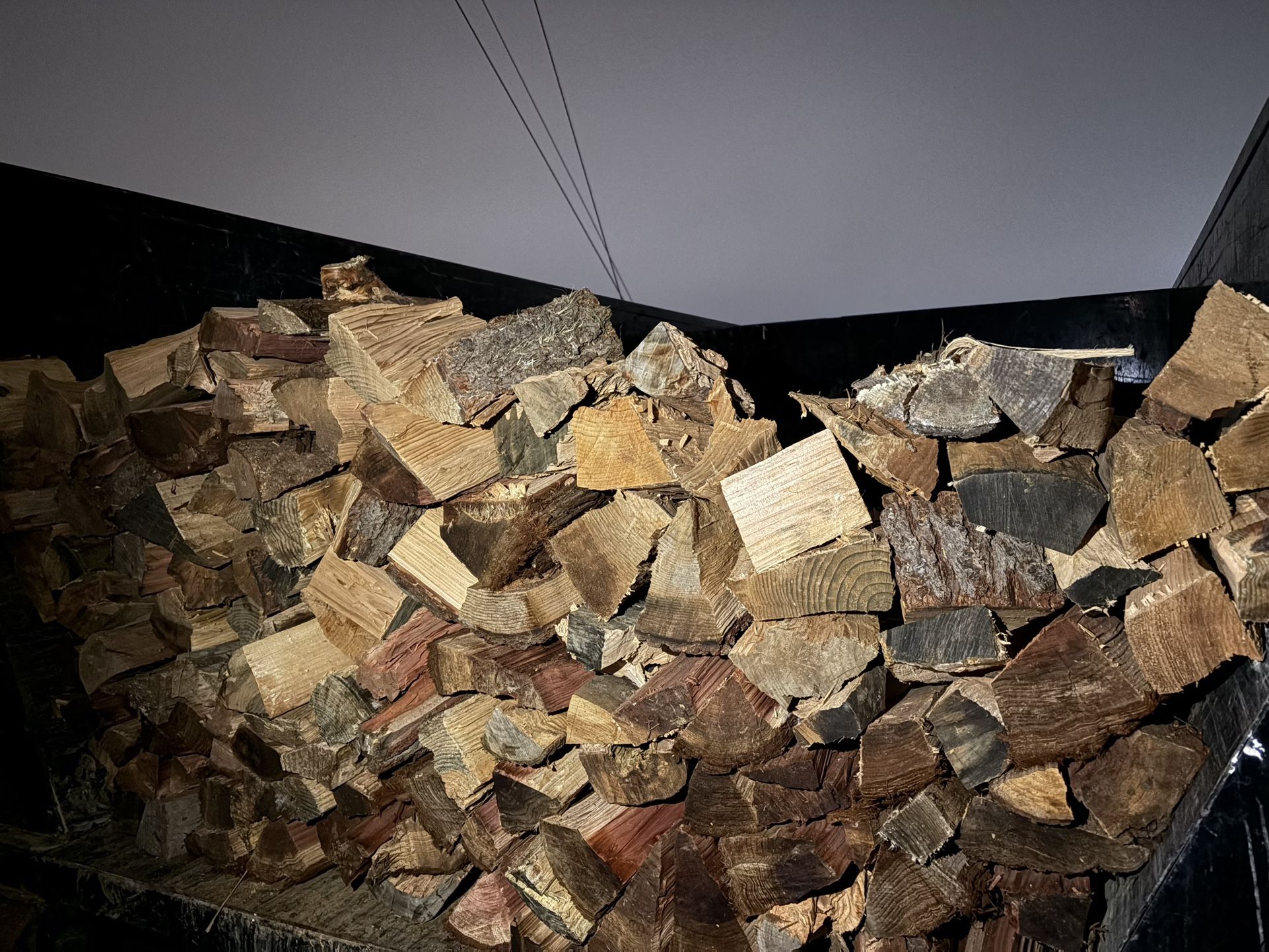 Dry Split Almond Mix Firewood!!!Ready Too Burn Seasoned Wood!!!