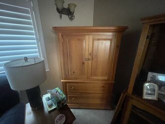 Oak Armoire - $75.00