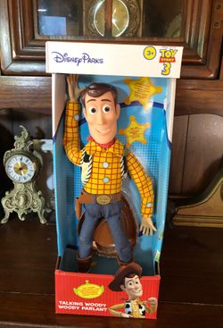Brand new in the box, Toy Story Talking Woody for sale $30