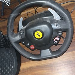 Thrustmaster T80 PS4/PS5/PC Racing Wheel Cables Included