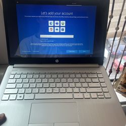 HP 14 inch Windows Laptop Intel Celeron N4120 4GB RAM 64GB eMMC Silver 