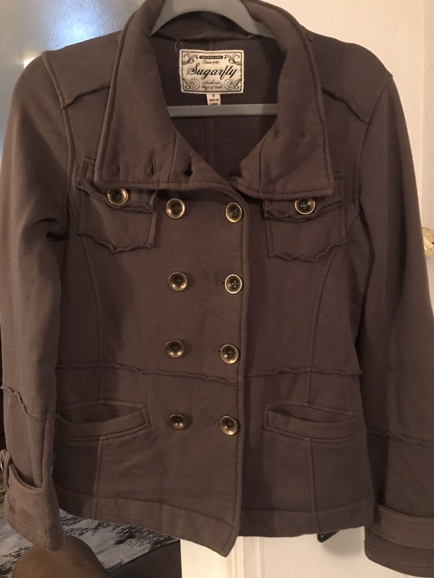 Woman’s Button Up Sugar Fly Sz S