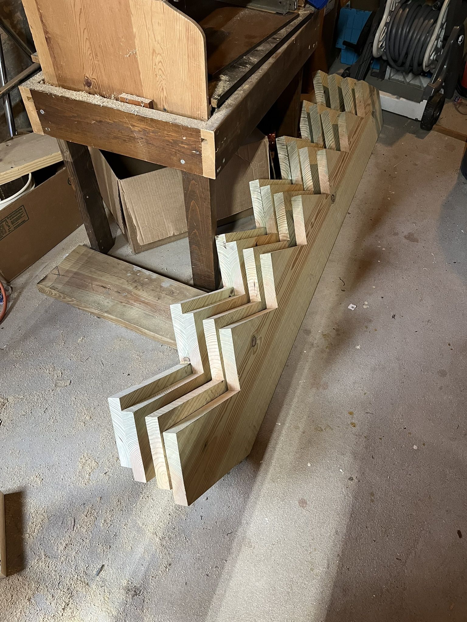 7-Step Stair Stringers (4)