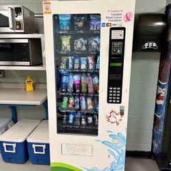 Healthy Max Combo Vending Machine With  A  Nayax Card  Reader 