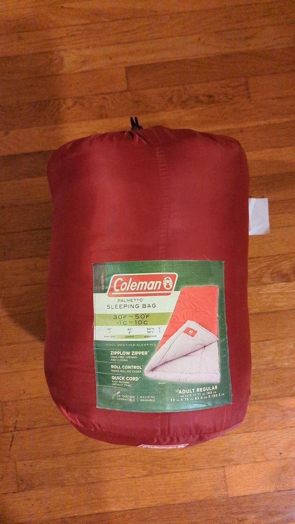 Coleman Palmetto Cool-Weather Adult Sleeping Bag