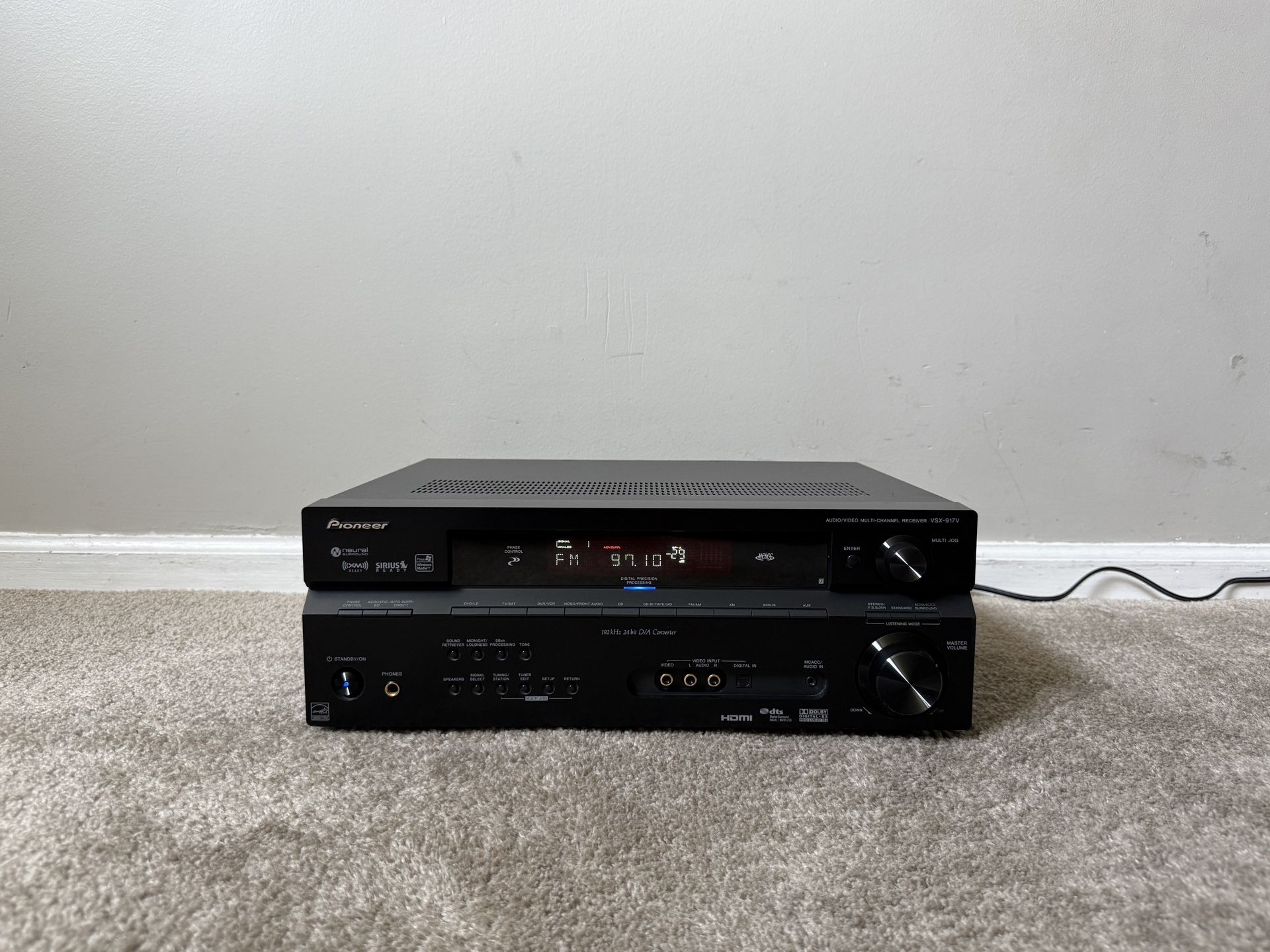 Pioneer VSX-917V 7.1 Home Theater Surround Receiver