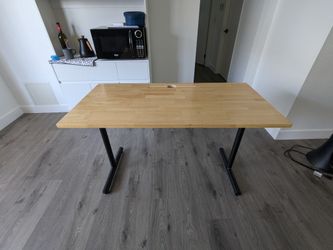 BRAND NEW Organic Modernism Butcher Block Desk