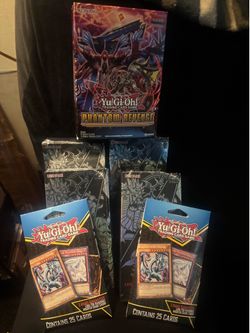 Over $150 in Never opened Yu-Gi-Oh cards
