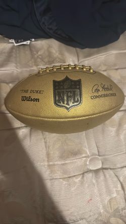 Pro-Size Gold NFL Football