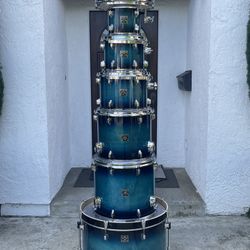 Tama Superstar Classic 7pc Kit Blue Burst 