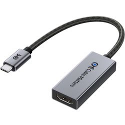 Cable Matters 48Gbps Unidirectional USB C to HDMI 2.1 Adapter, Supports 8K 60Hz / 4K 240Hz HDR, Thunderbolt 4 to HDMI2.1, HDMI 2.1 to USB C Adapter, T
