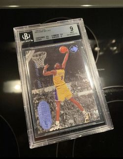 Upper Deck Kobe Bryant Rookie RC Card - UD3 Aerial Artists - Lakers Jersey 8 NBA Collectibles - BGS 9 MINT 💎 - $299 OBO