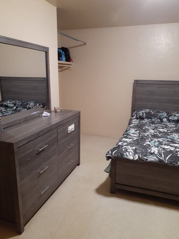 Bed And Dresser