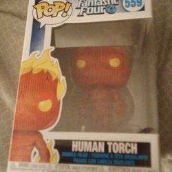 Funko Pop : Human Torch Of The Fantastic Four. $12