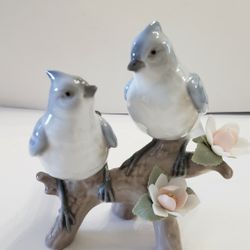 Lladro Nature's Duet " Trinos De Amor" Figurine 