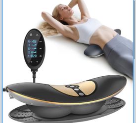 New-4-in-1 Cordless Lumbar Traction Device for Sciatica Pain & Decompression Dynamic Airbag Traction, 20-Level Microcurrent Therapy for Lower Back Pai
