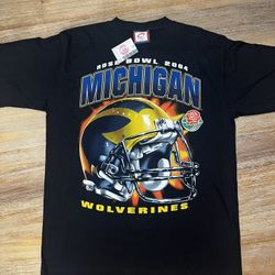 Vintage 2004 Michigan Rose Bowl T Shirt 