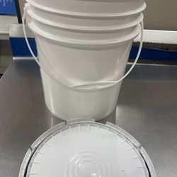 Fishing Bucket With Lid And Rubber Seal