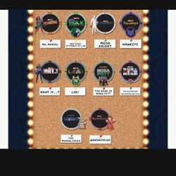 Disney D23 Expo 2022 DSSH Disney Marvel series LE 400 complete pin in hand.
