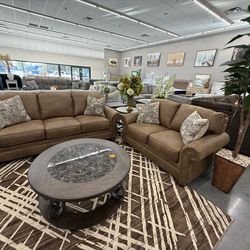 2 PC SOFA AND LOVESEAT