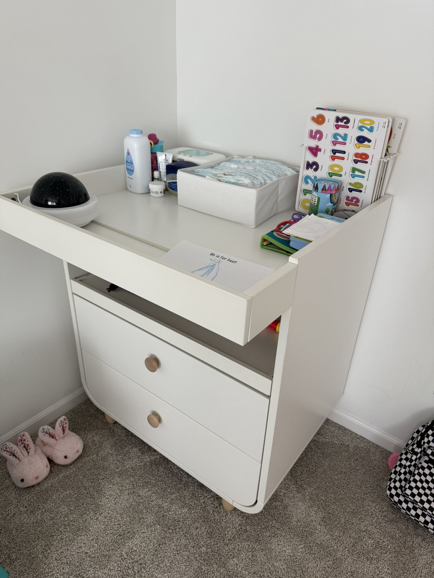 Baby Changing Drawers 