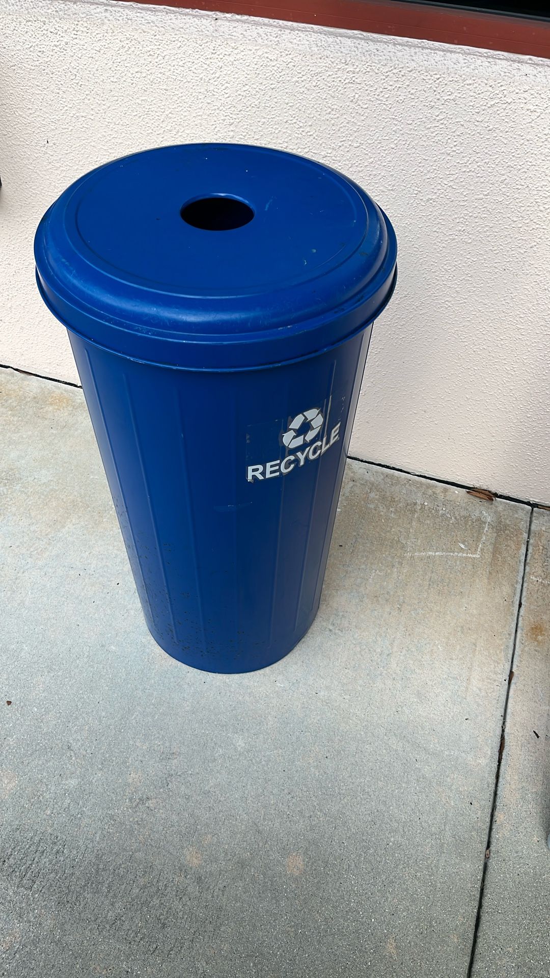 Metal Trash Bin