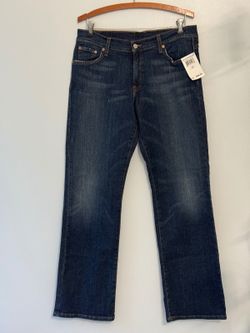 Lucky Brand Dungarees Jeans Womens 30 Classic Fit Regular Dark Wash NWT Y2K