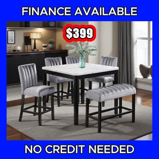 🔥DINING TABLE SET DEAL! 🇺🇸 ✨ ¡OFERTA EN COMEDOR! 💲 Only $ 399 🪑 Includes everything  🚚 Delivery Available / Entrega Disponible  📦 #CM2724