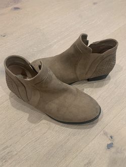 Tan Booties Size 9