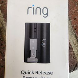 Ring Device Quick Release Battery Pack