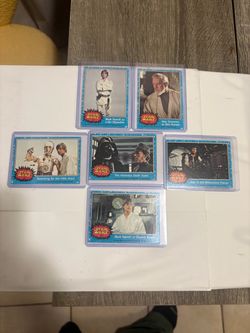 Vintage Star Wars cards