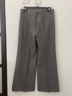 $285 Theory Wool Blend Grey Career/Evening Pants
