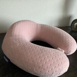  Gosider Pink Memory Foam Travel Pillow New
