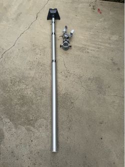 RV ladder mount for Starlink