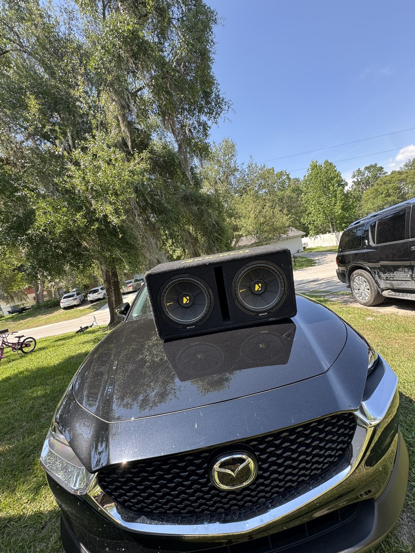 Kicker Comp C 2 12” Subwoofers With Massive Amp!