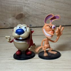 Ren and Stimpy figures #scrappy