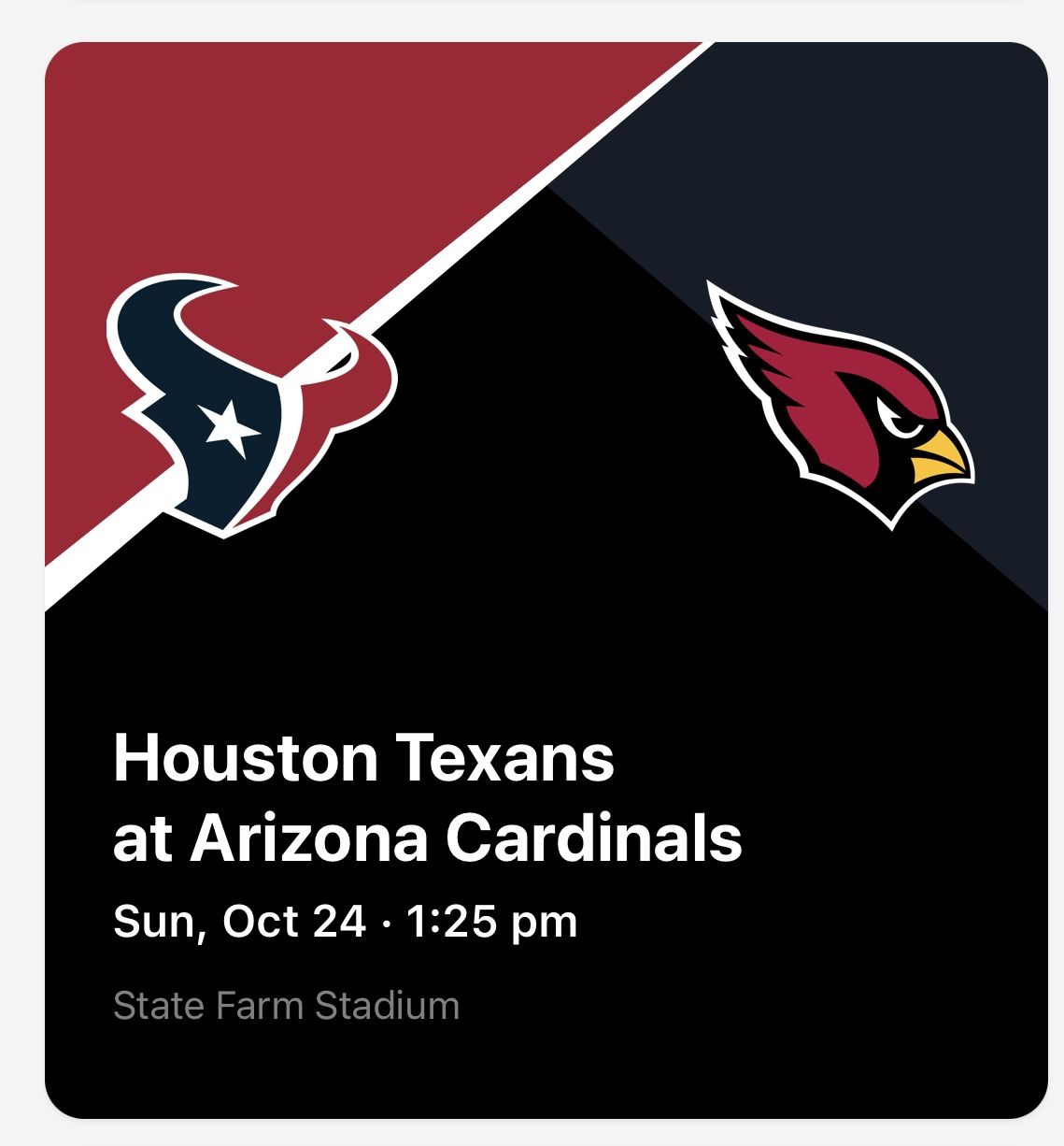 Cardinals/Texans