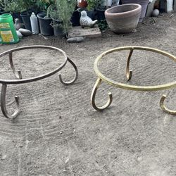 2 Heavy Duty Plant Stands 